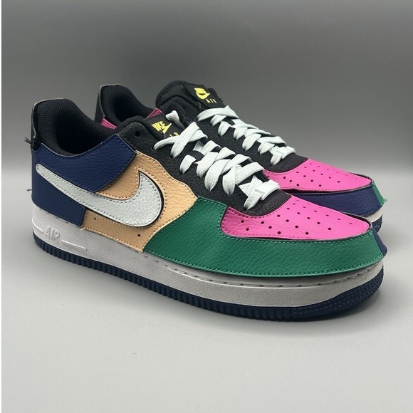 Nike Other - 2021 Nike Air Force 1 Multicolor Retro Shoes - Men's Size 8.5 USED
